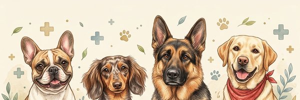 Rhodesian Ridgeback, Staffie, German Shepherd, Labrador, Frenchie, Dachshund illustration